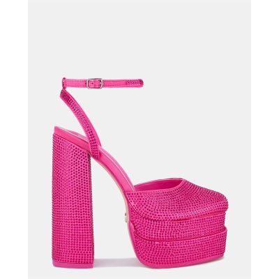 Womens ZAGS HEELS Pink | NOVO Shoes Heels - Wowsandnsurf